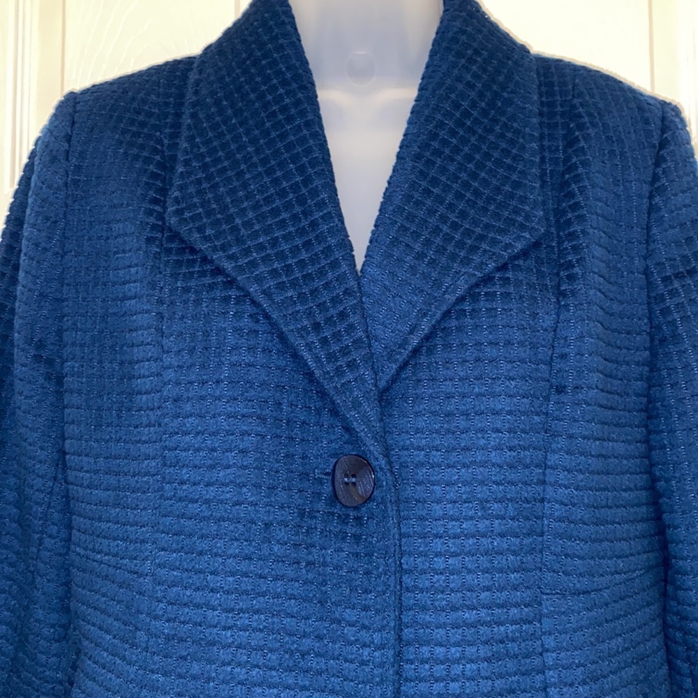 Jones New York Wool Blend Long Coat - Picture 3 of 12